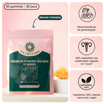 VitalSource™ - Gummies Équilibre Intime Féminin l Confort Ultime