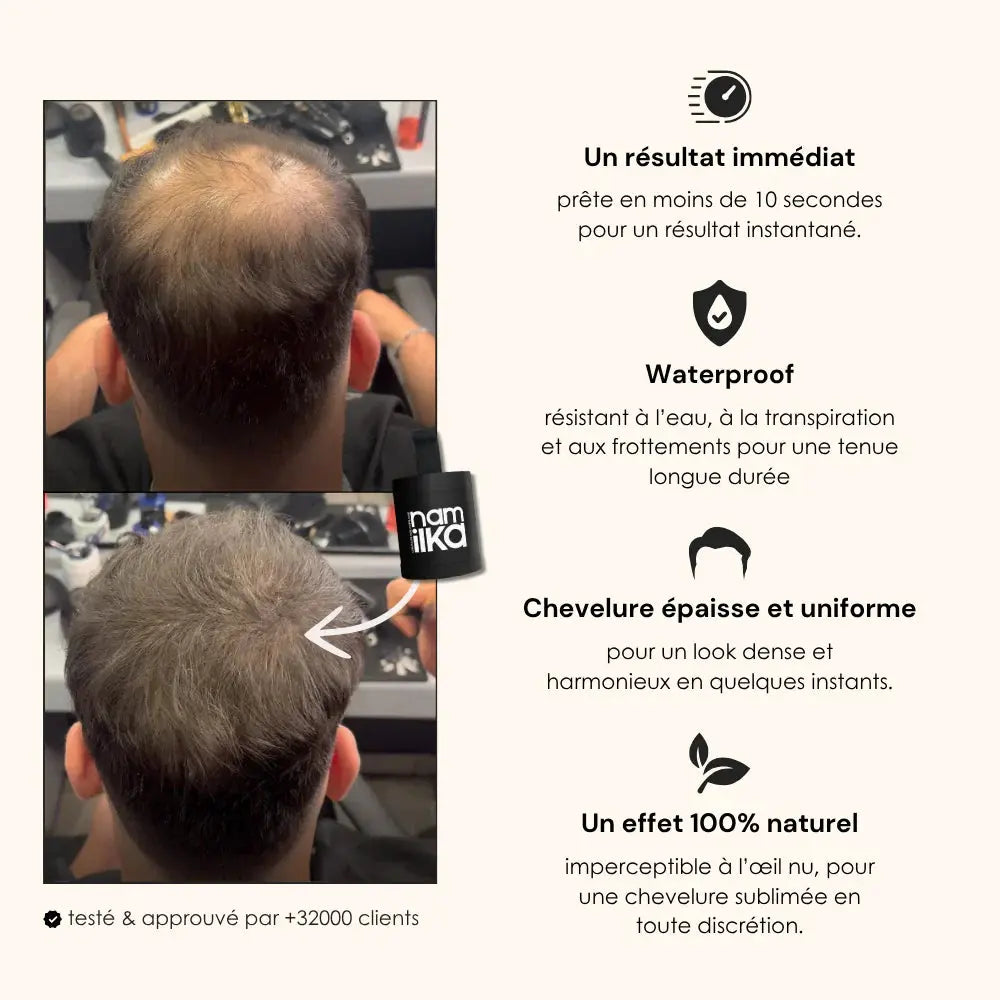 Namka™– le Camouflage Capillaire qui vous rajeunit.